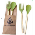 Straw Fiber Utensil Set